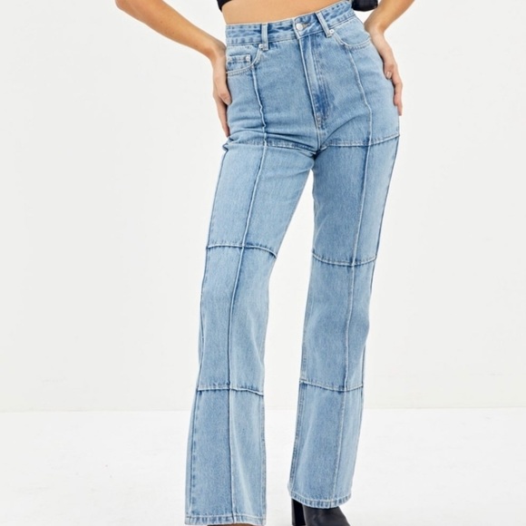 Glassons Denim - Glassons Stitch Panel High Rise Bootcut